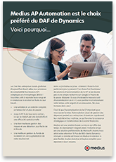 L'automatisation de la comptabilité fournisseurs Medius est le choix préféré du directeur financier pour Dynamics
