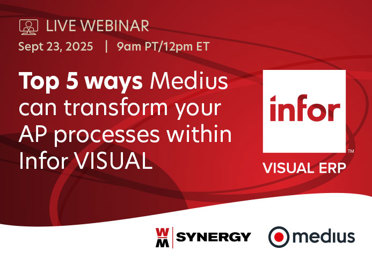 Infor VISUAL webinar