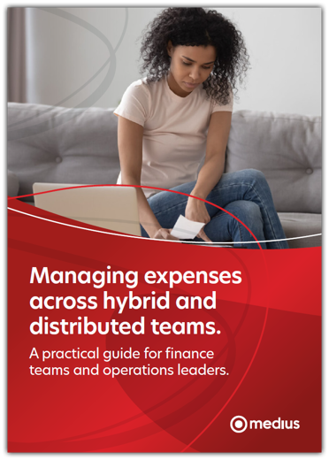 Managing expenses across hybrid and distributed teams - guide cover