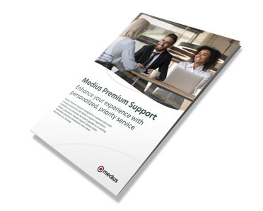 Medius Premium Support Product Sheet cover