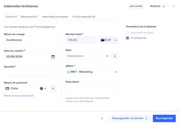 Vue détaillée