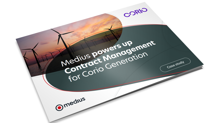 Corio Generation Contract Management Case Study | Medius