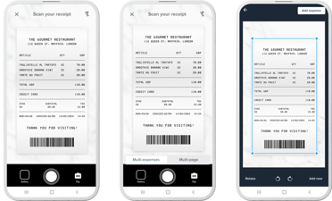 mobile receipt capture