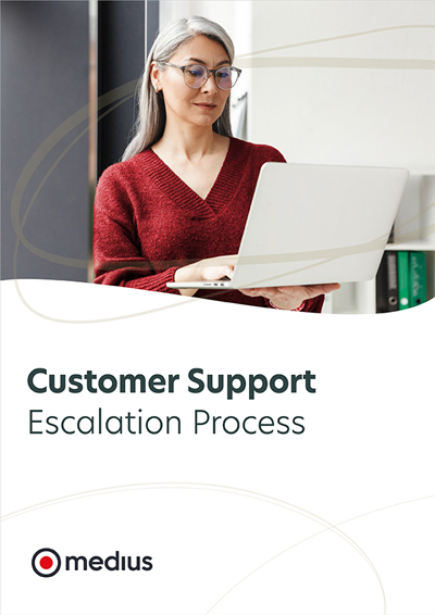 Medius Customer Support Escalation Process guide cover