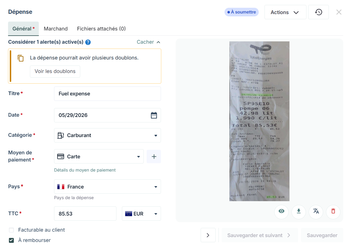 Détectez les doublons