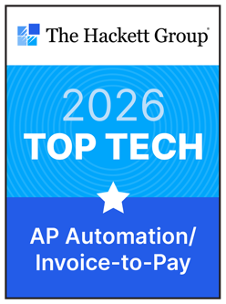 The Hackett Group Customer Value badge for AP/I2P