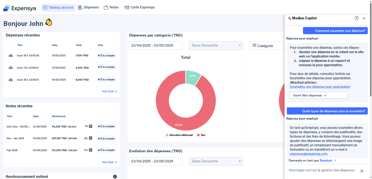 Medius Copilot for Expense - apprentissage et intégration