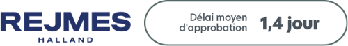 Rejmes Halland - Délai moyen d'approbation : 1,4 jour