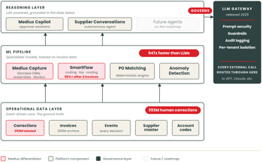 Medius Grounded AI Architecture
