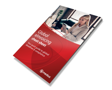 Global eInvoicing Cheat Sheet - guide cover
