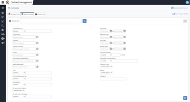 advanced search contract management