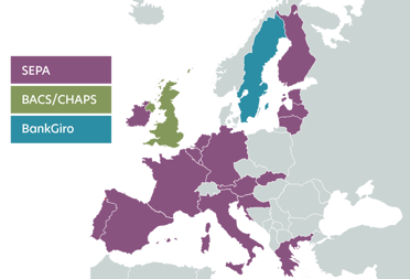 Payment network map