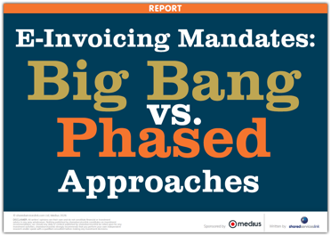 E-invoicing Mandates – Big Bang vs. Phase Approaches cover