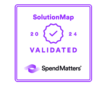 Spend Matters SolutionMap Validated 2024 badge
