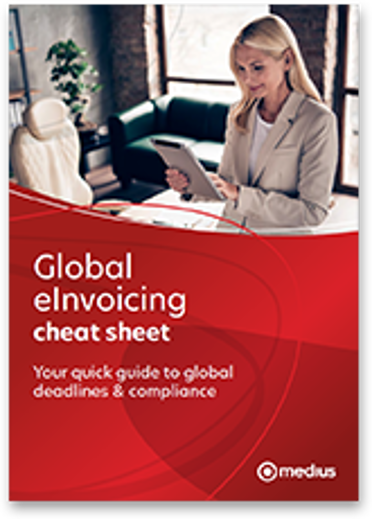 Global eInvoicing Cheat Sheet - guide cover