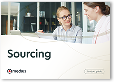 Medius Sourcing product guide cover