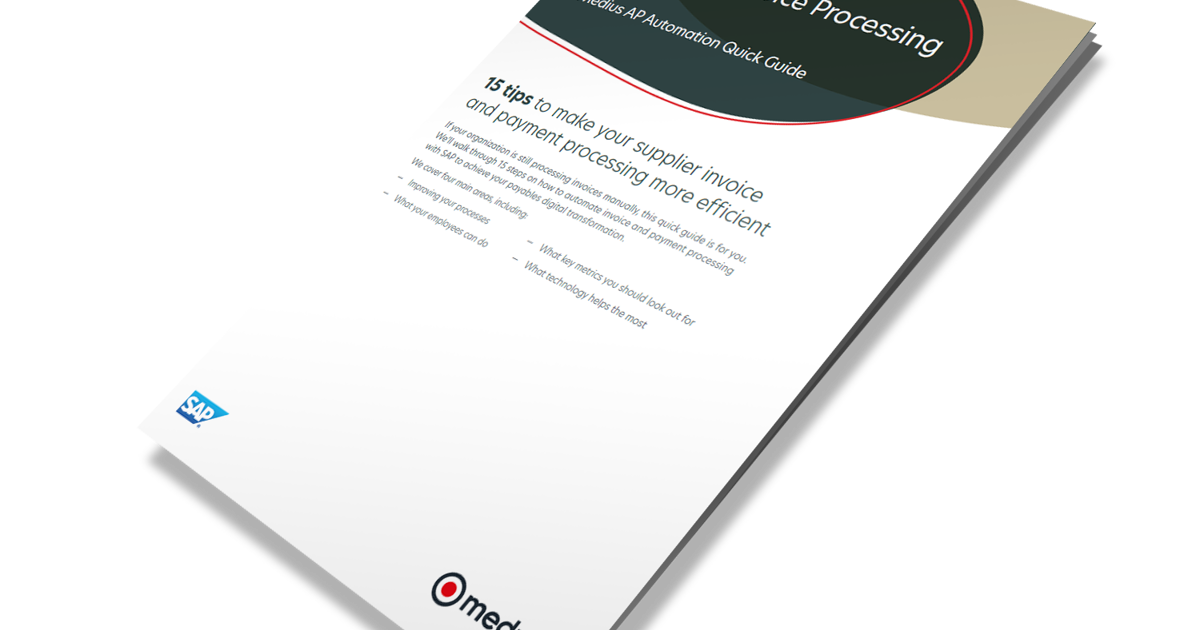 Sap ap automation quick guide medius