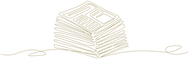 illustration of stack of invoices