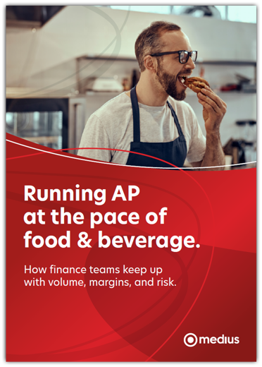 Running AP at the pace of food & beverage - guide cover