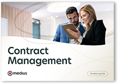 Medius Contract Management Product Guide cover