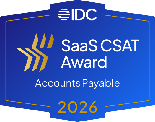 IDC Saas CSAT Accounts Payable 2026 badge