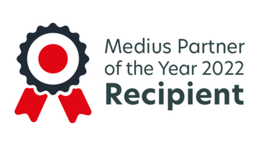 Medius Partner of the Year 2022 Recipient badge