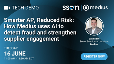 Smarter AP, Reduced Risk: How Medius uses AI to detect fraud and strengthen supplier engagement