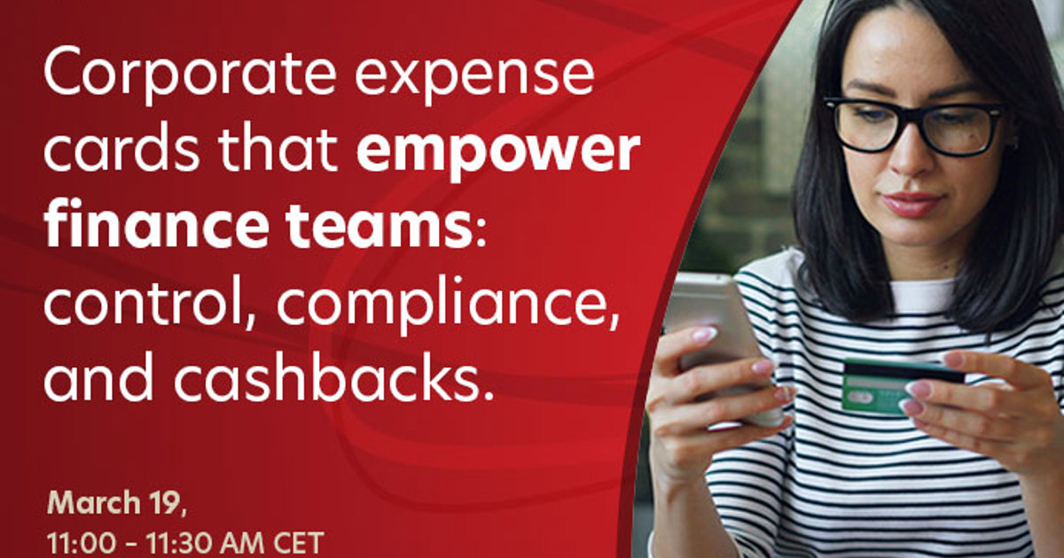 Corporate Expense Cards That Empower Finance Teams: Control, Compliance ...