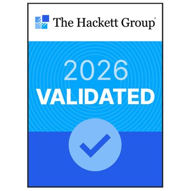 The Hackett Group SolutionMap Validated badge