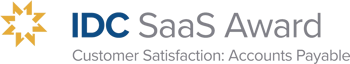 IDC SaaS Award badge