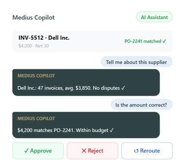 Medius Copilot