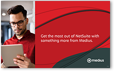 Get the most out of NetSuite with Medius report cover