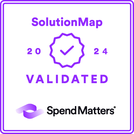Spend Matters SolutionMap Value Leader badge